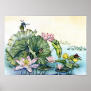 Search for japanese flowers posters Pond