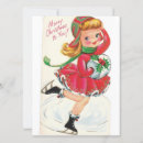 Search for figure skating christmas cards Girl