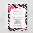 Search for bow sweet 16 invitations Birthday