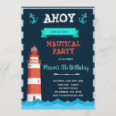 Search for lighthouse birthday invitations Party