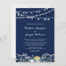 Search for night wedding invitations Navy