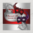Search for sweet 16 masquerade Red