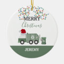 Search for garbage truck christmas tree decorations Trucks