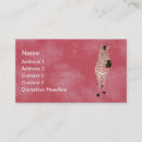 Search for zoo business cards Pink