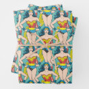 Search for woman wrapping paper Wonder woman comic