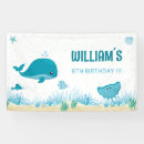 Search for under the sea banners Whale
