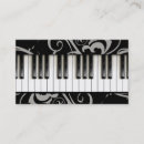 Search for piano player business cards Musician