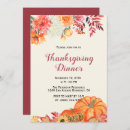 Search for fall thanksgiving invitations Burgundy
