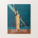 Search for vintage new york city puzzles Statue of liberty