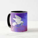 Search for flying dove mugs Peace