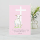Search for lamb christening invitations Lamb of god