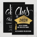 Search for stylish graduation invitations Minimalist