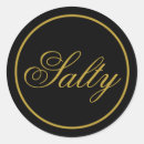 Search for salty stickers Black