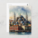 Search for istanbul travel postcards Watercolor