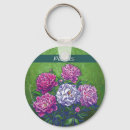 Search for white peony key rings Peonies