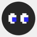 Search for 8 bit video game stickers Geek
