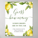 Search for lemon bridal shower posters How many kisses