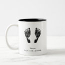 Search for footprints mugs Baby feet