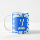 Search for first letter of your name mugs Minimalist