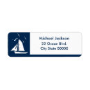 Search for sailboat return address labels Navy