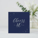 Search for 40th square invitations Typography