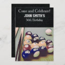 Search for billiards birthday invitations Pool