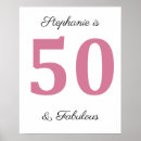 Search for 50 and fabulous posters 50th birthday