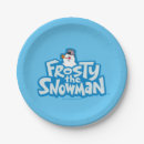 Search for frosty the snowman plates Kids cartoon