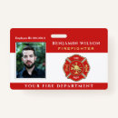 Search for firefighter id badges Bar code