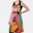 Search for geometric designs aprons Rainbow