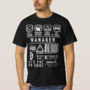 Search for team leader tshirts Manager