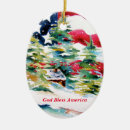 Search for god bless america christmas tree decorations Stars and stripes