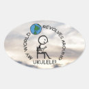 Search for ukuleles stickers Ukulele player