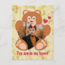 Search for heart shaped frame postcards Cute