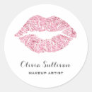 Search for pink glitter lips stickers Artist