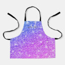 Search for pink and purple aprons For kids