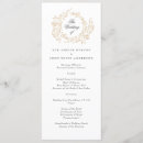Search for traditional wedding programmes Vintage
