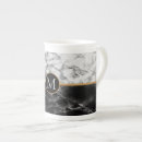 Search for black and white marble mugs Elegant