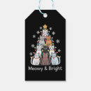 Search for christmas cat gift tags Xmas