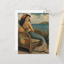 Search for vintage mermaid postcards Cute