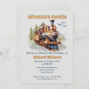 Search for vintage train invitations Travel