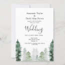 Search for pine green wedding invitations Mountain