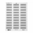 Search for springs labels Elegant