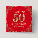Search for fiftie badges Fiftieth birthday