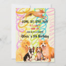 Search for doggy birthday invitations Pets