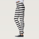 Search for horizontal stripe leggings White