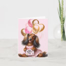Search for dachshund mothers day cards Wiener dog