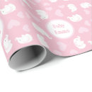 Search for baby girl baby shower wrapping paper Simple