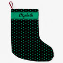 Search for polka dots christmas stockings Black