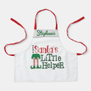 Search for lil helper aprons Santa's little helper